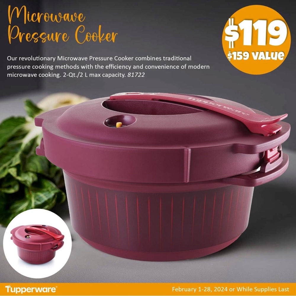 Tupperware Pressure Cooker